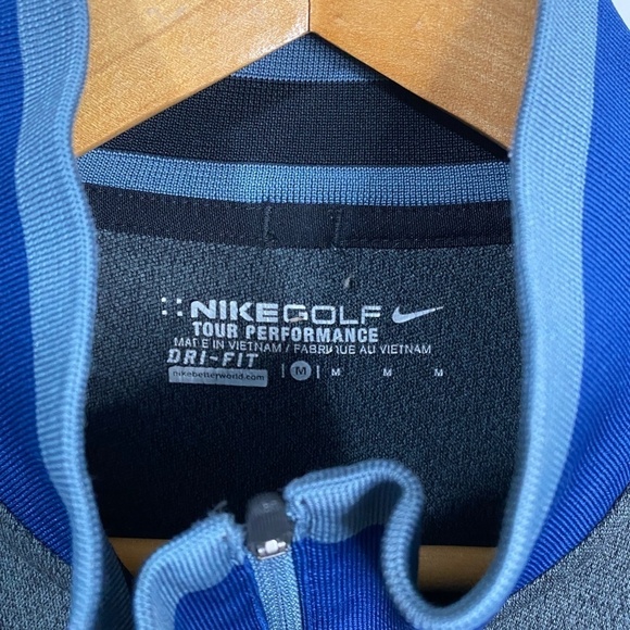 Nike Golf Tour Performance Dri Fit Men's 1/2 Zip Long Sleeve Pullover Medium‎ - Picture 2 of 9